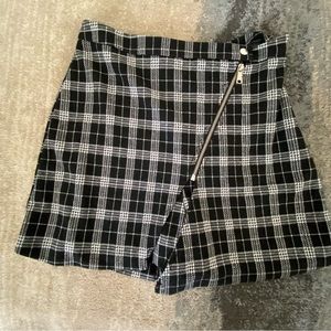 Cute Plaid Skort